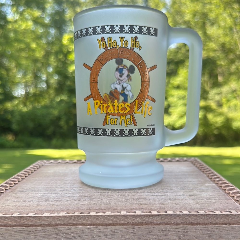 Disney Frosted Mug with Pirate Design